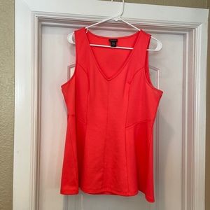 Torrid Size 0 Coral Tanktop